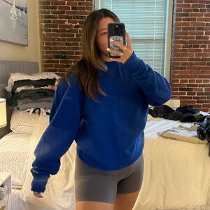 Champion | Vintage Cobalt Blue Crewneck